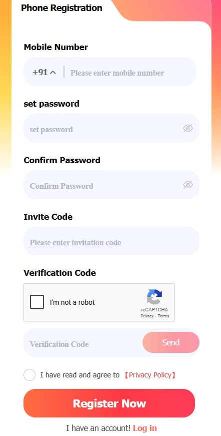 Raja Luck Register